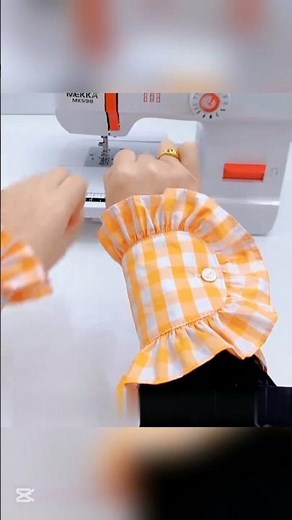 Make a Ruffle Sleeve Down Jacket - Sewing Tutorial