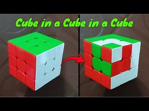 How to Make a Cube in a Cube in a Cube | Insane Pattern!