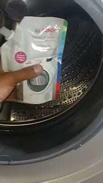 Bosch washing machine me drum descale liquid kaise use karein ★ Bosch washing machine cleaning