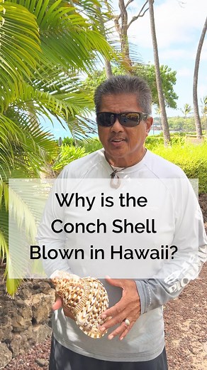 1.6K views · 14 reactions | The blowing of the conch shell holds a special significance️ Let Dwight take you on a journey as he explains some of the cultural traditions behind this practice. See this in person on our Adventure Sunset Sail  #ConchShellBlowing #conchshell | Kai Kanani Sailing | Facebook