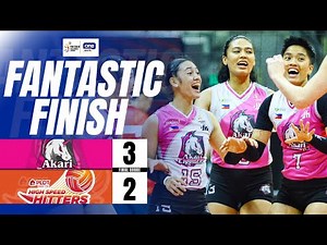 Akari’s EPIC BRONZE FINISH against PLDT | 2025 PVL Reinforced Conference