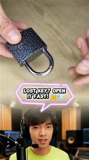 How to Open a Lock Without a Key! 🔓🔧 #Shorts