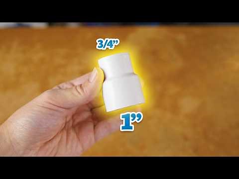 Reducer Coupling for Schedule 40 PVC Pipe