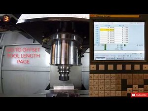CNC Mill Setting Tool Offset