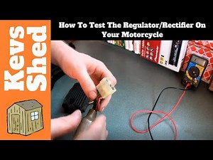 How To Test The Regulator/Rectifier On Your Motorcycle