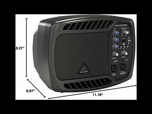 Behringer B105D Review: Ultra-Compact 50W PA/Monitor with Bluetooth & MP3 Player!