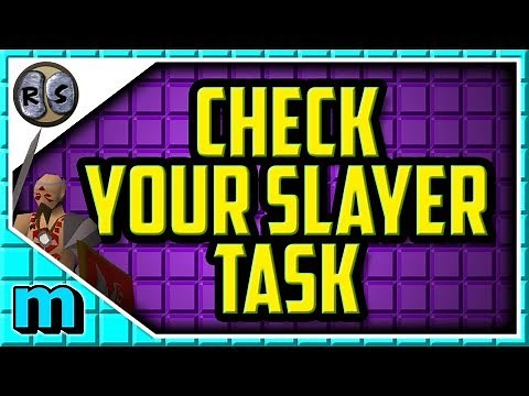 HOW TO CHECK CURRENT SLAYER TASK IN OSRS (EASY) - Oldschool Runescape Check Slayer Task