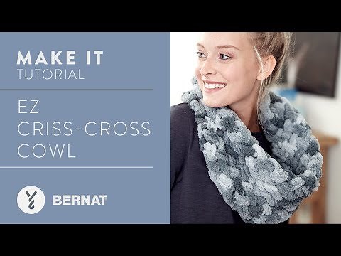 Crochet a Simple Cowl | Free Bernat Alize Blanket-EZ Pattern