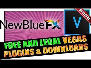 All the free plugins for Vegas I could find! Free and legal. This includes some NewBlueFX!