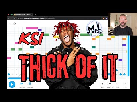 THICK OF IT by KSI on Chrome Music Lab