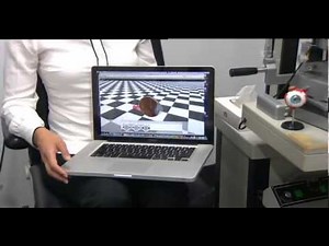 Bionic eye model to aid patient understanding