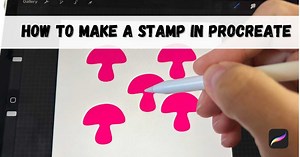How to Make a Stamp in Procreate | Easy DIY Procreate Tips! - Artsydee - Drawing, Painting, Craft & Creativity