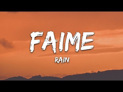 Faime - Rain (Lyrics)
