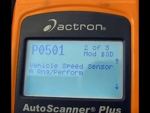 How to Fix Honda P0501: Vehicle Speed Sensor (VSS) Range/Performance Problem