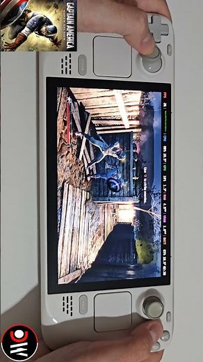 Captain America Steam Deck Performance: RPCS3 PS3 Emulation Gameplay