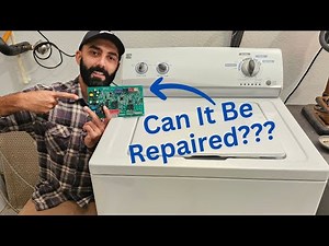 Troubleshooting & Repairing A Washing Machine Control Board!