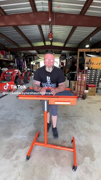 Adjustable Heavy Duty Rolling Work Table for Workshops