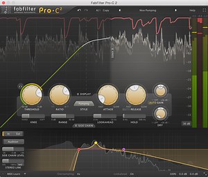 Pro-C 2 by FabFilter - Dynamics (Compressor / Limiter) Plugin VST VST3 Audio Unit AAX CLAP