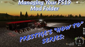 1.5K views · 41 reactions | Farming Simulator 19 is an extremely popular simulation game! New mods are released for this game every single day! Over time, tese mods couldbegin to conflict with eachother and cause your game not to run as smoothly! In this video, i walk you through how to keep your mod folder organized and clean so that you dont have to worry about mod conflicts as often! | Prestige | Facebook