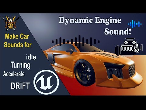 Make Your Car Sound ALIVE in UE 5 — Dynamic Engine & Drift sound System | Build racing game PART 05