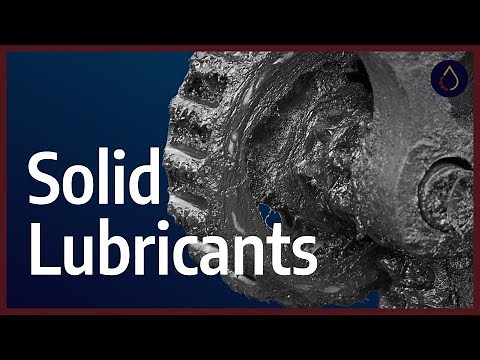 How do Solid Lubricants like MoS2, Graphite and h-BN work?