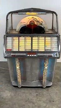 Lot 55: 1955 Wurlitzer 1800 Jukebox - 02687DM