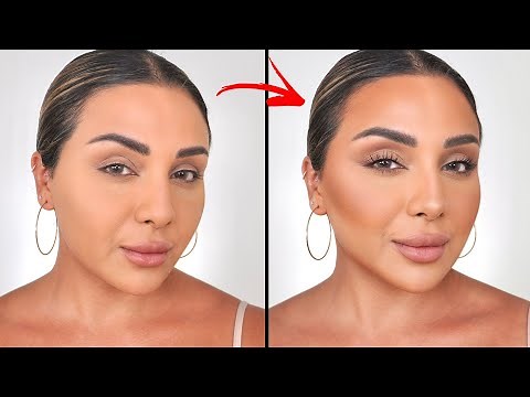 HOW TO CONTOUR YOUR FACE FOR BEGINNERS WITH POWDER | NINA UBHI