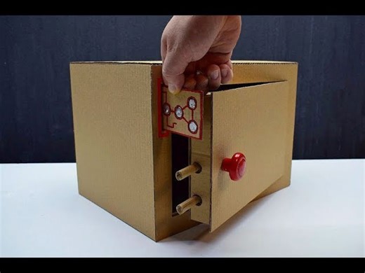 Building a Secure Cardboard Safe with Key Card