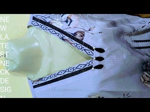 Trending V neck design/ Overlap V neck design