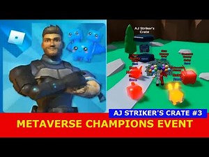 EVENT *SECRET PACKAGE # 3* ( How To Get AjStriker # 3) METAVERSE CHAMPIONS! CLICKER REALMS X ROBLOX