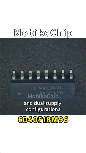 CD4051BM96 ,#CMOSmultiplexer ,#mobikechip