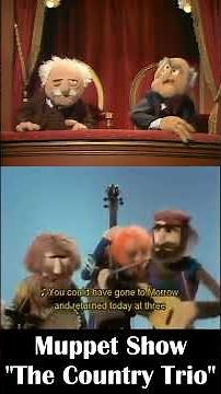 The Country Trio singers from The Muppet Show