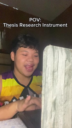 Thesis Research Instrument Guide