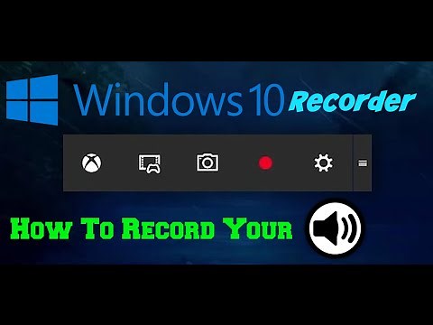 Windows 10 Recorder | How To Record Your Audio