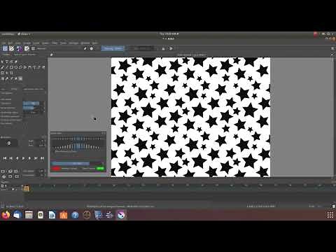 Krita How To Use Fill Pattern Function
