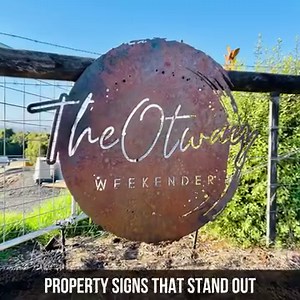 Australian made property and farm signs. Choose from our range or we can create a custom design just for you! | Hot Cut - Plasma Art