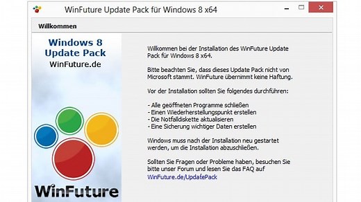 WinFuture Update Pack: Aktualisierte Versionen jetzt verfügbar