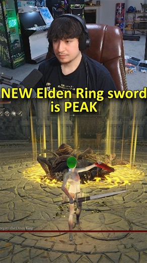 NEW Elden Ring weapon is PEAK #eldenring #gaming #eldenringgameplay