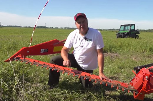 Sickle Bar Mower for Subcompact Tractor - Tractor Time With Tim
