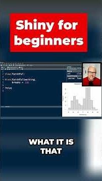 Build Interactive R Shiny Apps in Minutes! #shorts