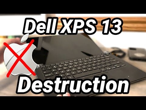 Dell XPS 13 Destruction - I'm An Apple Hater?
