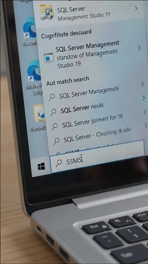 SSMS, SQL server management studio