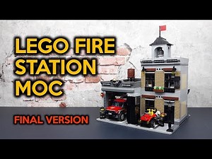 LEGO Fire Station MOC Review (Final Version)
