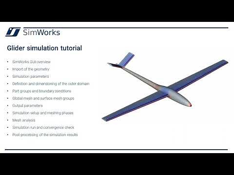 SimWorks Glider CFD tutorial