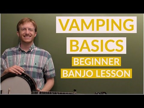 Vamping Basics | Beginner Bluegrass Banjo Lesson With Tab