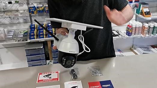Open box video -Boavision S10 Solar outdoor wireless camera