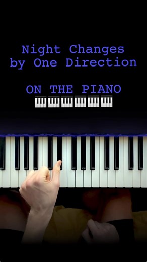 Easy Beginner Tutorial: How to Play Night Changes by One Direction on Piano!