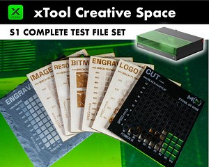 Xtool S1 Material Test Files - Etsy