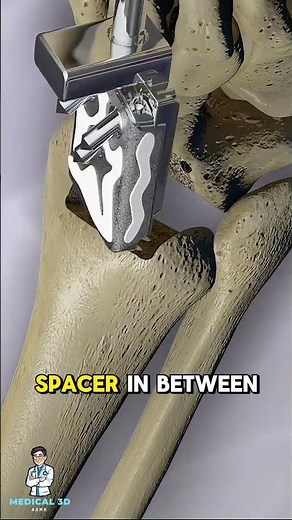 Total Ankle Replacement Surgery: A 3D Animation Guide #3dmedicalanimation