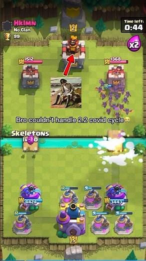 Using bats as my win condition #clashroyale #shorts